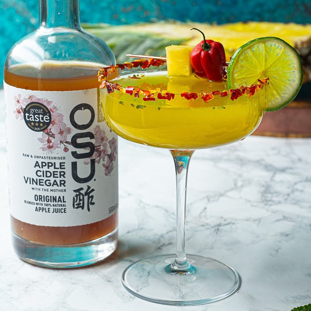 Cider Cocktail Apple Juice Margarita Pineapple Matcha Mojito