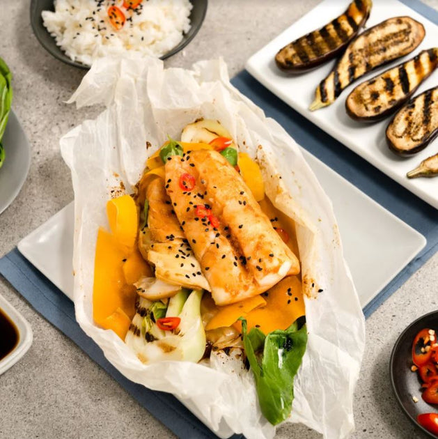 Steamed Cod Fillet with Garlic & Ginger | OSU Apple Cider Vinegar UK